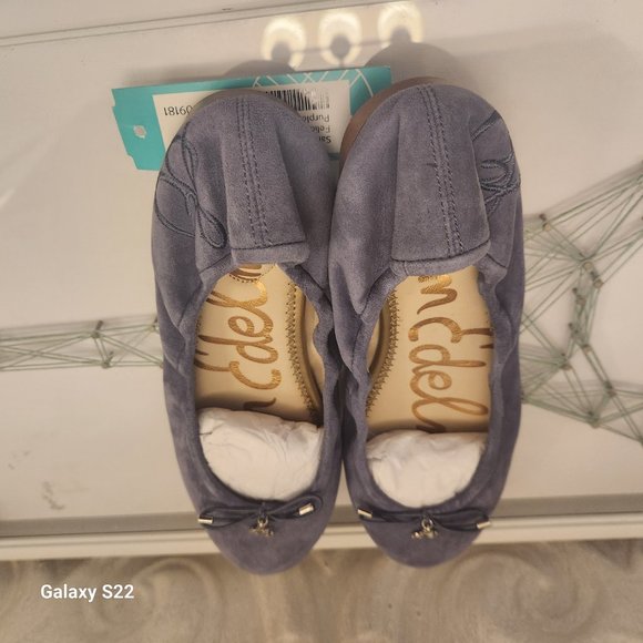 Sam Edelman "Felicia" Leather Purple Flats. NWT. Size 7 and 9 - Picture 7 of 9